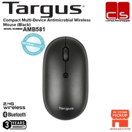 TARGUS AMB581 Compact Multi-Device Antimicrobial Wireless Mouse (Black)