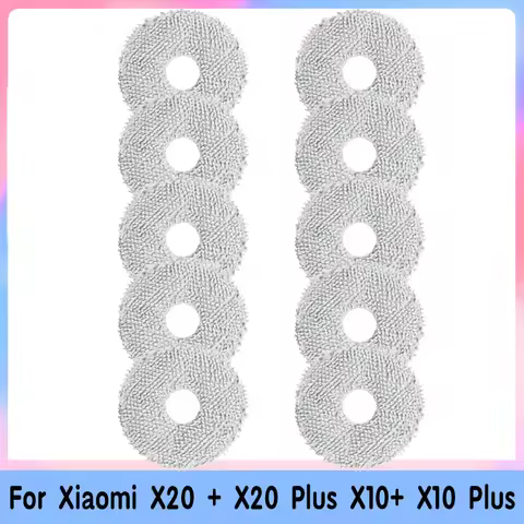 Mop Cloth For Xiaomi Robot Vacuum X20 + / X20 Plus X10+ X10 Plus Parts For Dreame Bot L10s Pro L10s 