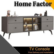 TV Console(Free🚚🔨) F62 Simple Light Luxury Small Household Floor Cabinet Living Room TV Cabinet