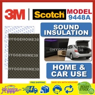 3M 9448A Acoustic Foam Self-Adhesive Egg Crate Sheet Noise Reduction Echo Absorb Car and Home DIY