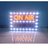 Led sign ON AIR OFF AIR on off switch