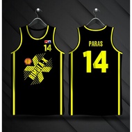 PBA Retro Jersey | Shell Rimula-X Benjie Paras 14 | Customize Full Sublimation Jersey