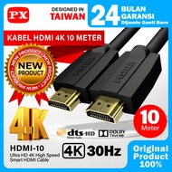 Cable HDMI 4K Ultra HD HDR ARC High Speed Quality 10 Meter PX HDMI-10