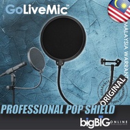 GoLive Pop Shield Filter for Condenser Microphone
