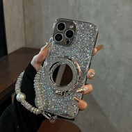 Pendirian Cermin Bergemerlapan Serasi dengan OPPO A3/A5 PRO Saduran Elektroplating Epoksi Vivo S19/S