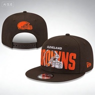 Hot-sellingBaseball cap, Men's New ErIa Brown Cleveland Browns 2023 NFL Draft 9FIFTY Snapback Adjust