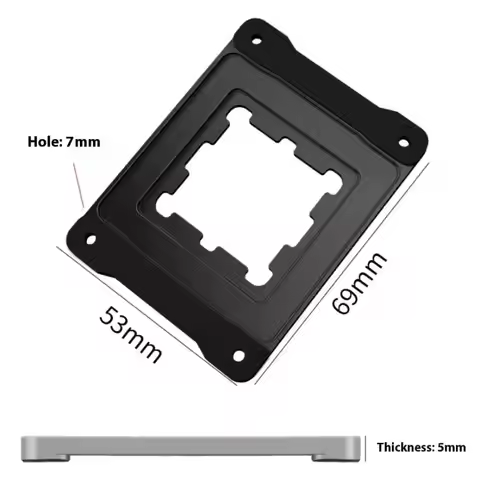 NEW Aluminum Universal AM5-AMD Desktop Chassis CPU Bending Correction Fixing Buckle Cover Apply To 7