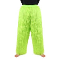 Green Furry Monster Grinch Pants Costume - Cosplay Quality for Christmas Gatherings