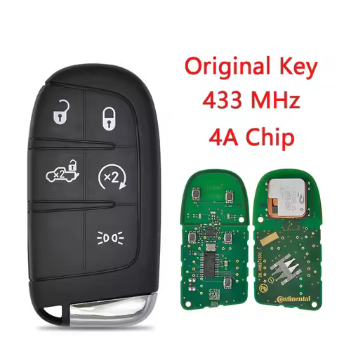 CN017023 5 Buttons Original Remote Control Car Key 433MHz For Fiat 500 500L 500X 2016 2017 2018 2019