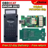OPCOM 200603a 2021 OPCOM 1.95 PIC18F458 FTDI FT232RQ Chip For Op-e-l Car Diagnostic Scanner OP-COM V
