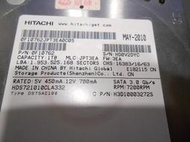 Hitachi 1000G SATAII HTS721010CLA332 （2）（嚴重壞軌）2.5吋筆電硬碟【故障品】