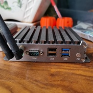 Industrial computer J1900, DDR4-mSata 64GB-Compact Wifi (used)