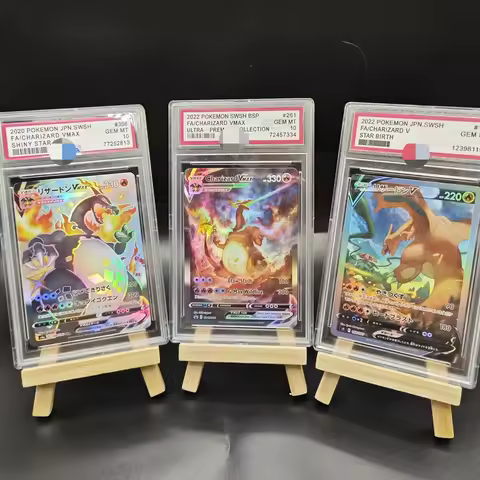 DIY High Quality PSA Pokemon Card English and Japanese Charizard VMAX Charizard V SWSH261 Collectibl
