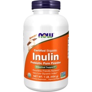 Now Foods Inulin Prebiotic Pure Powder 454g 1 Pack