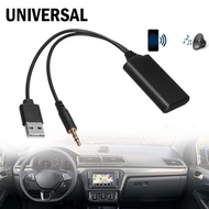 Car Bluetooth Cable AUX Wireless Audio Receiver Adapter USB Bluetooth 3.5MM S8X6