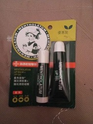 MENTHOLATUM 曼秀雷敦薄荷潤唇膏+薄荷潤唇啫喱