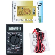 DT830D Multimeter Electrician Repair Anti-Burn Current Voltmeter