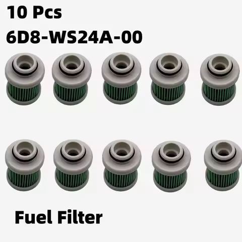 6D8-WS24A-00 4-Stroke Fuel Filter For Yamaha F40A F50 T50 F60 T60 F70 F90 F115 Engine Marine Outboar