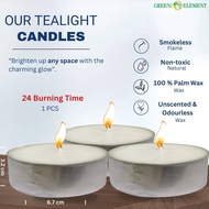 ORIENTAL SECRET - 24 HRS TEALIGHT CANDLE / 1 PCS PER PACK