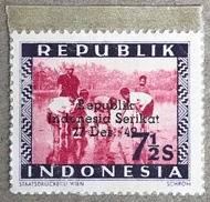PW872-PERANGKO PRANGKO INDONESIA WINA REPUBLIK 7,5s ,MINT