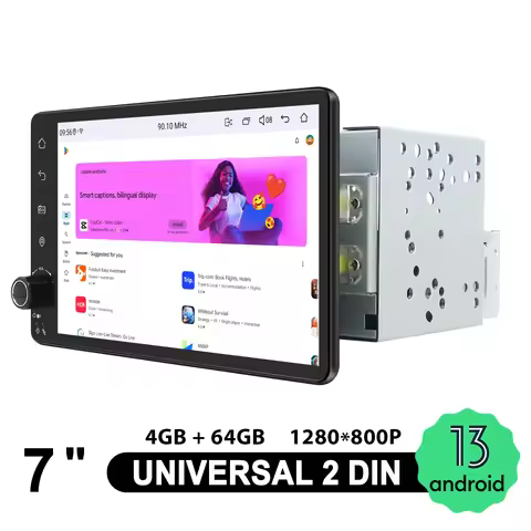 JOYING 7 inch Doube 2 Din Android 13.0 Car Radio Stereo Universal Head Unit Multimedia Player With C