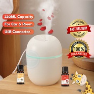 Mini Air Humidifier Aroma Essential Oil Diffuser Home Office Car Pewangi Bilik Tidur Pewangi Rumah W