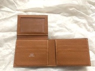 $4500 二手真品 Authentic Hermes Wallet with Box MC2 Gold 金棕色 男女可用