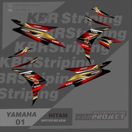 Jupiter MX motorcycle stickers, yamaha Jupiter MX 03 Racing Jupiter MX striping list stickers, lates