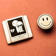 卡通笑臉 相機熱靴蓋 黃銅精雕熱靴蓋適用富士徠卡尼康