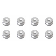8X Motorcycle Top Rear Luggage Tool Box Case Trunk Bracket Bushing Pad Spacers Buckle Accessories Universal
