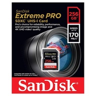 SanDisk Extreme Pro SD Card, U3, C10, V30, UHS-I, R170MB/s, W90MB/s