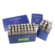 NUMBER STAMP 0-9 PUNCHES PUNCH NOMBOR PUNCH PLATE BOARD CHOP 123 PUNCH METAL PUNCH MARKING 4mm-10mm