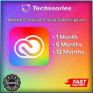 Adobe Creative Cloud All Apps | 3 / 6 / 12 Months | Fast Delivery