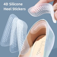 Set of 2 4D Anti-Slip Silicone Shoe Heel Stickers, Anti-slip Shoe Insoles_GD888