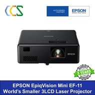 [Ready Stock] Epson EF 11 Laser Home Lifestyle Projector EF-11 ef11 EF11  ** Free $20 NTUC E-Voucher till 31 March 2024"**