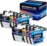 BINKSYLER LC3029 XXL Ink Cartridges Replacement for Brother LC3029 LC3029XXL for Brother MFC-J5830DW MFC-J6535DW MFC-J5930DW MFC-J6935DW MFC-J5830DWXL MFC-J6535DWXL (2BK,2C,2M,2Y) 8 Pack