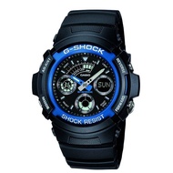 CASIO 手錶 G-SHOCK STANDARD 標準款 指針/數位雙顯組合型號 AW-591-2AJF