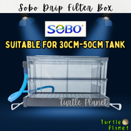 Sobo F-30 Drip Filter Box Aquarium Water Filtration Drip Filter Box 2 Layers Aquarium Top Filter 雨淋式