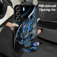HP Tecno Camon 40/40 Pro Glass Softcase - Casing Tecno Camon 40/40 Prohp - Cellphone Casing - U 628