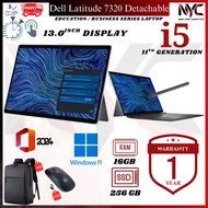 Dell Latitude 7320 i5 11th Gen 16GB 512GB Touch 2-in-1 & 7270 i7 6th Gen 8GB 256GB Business Laptop