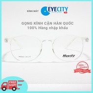 Korean women's eyeglass frames made of high quality plastic Huvitz HK5003-C26