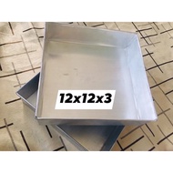 baking pan square 12x12x3 10x10x3 9x9x3 8x8x3 7x7x3