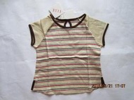 專櫃童裝[ELLE] 女童棉質短袖針織上衣(編號10004)~120CM