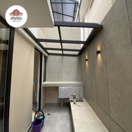 kanopi kaca tempered laminated