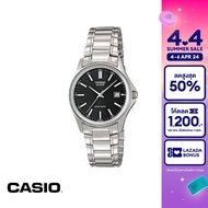 CASIO นาฬิกาข้อมือ CASIO รุ่น LTP-1183A-1ADF วัสดุสเตนเลสสตีล สีดำ