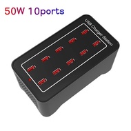 Multi USB Charger Station USB Type C Fast Charging Port Universal Desktop Wall Charger for Phone and