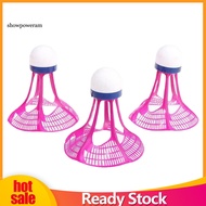 SPM 3Pcs Windproof Badminton Balls Outdoor Student Sports Training Shuttlecocks