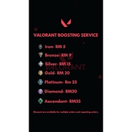 Valorant Rank Boosting Service