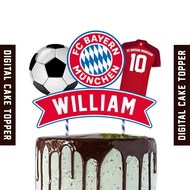 BAYERN MUNICH CAKE TOPPER