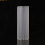 Doublebuy 18650 battery white sleeve battery insulation tube fixed plastic tubing for case